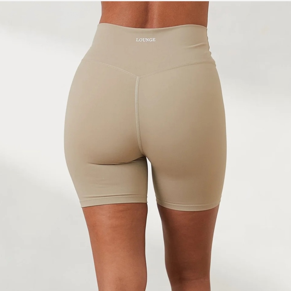 LOUNGE high waisted bike shorts